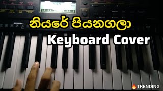 Niyare Piyanagala  නියරේ පියනගලා   Keyboard Cover  Vibe With Music [upl. by Adia]