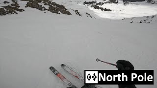 Skiing the quotNorth Polequot HikeTo Terrain on Arapahoe Basins East Wall [upl. by Novyat]