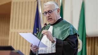 Luigi Terracciano Rector of Humanitas University – Opening Ceremony of the Academic Year 202324 [upl. by Brok527]