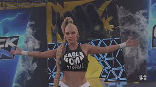 WWE 2K24 SABLE VS ALUNDRA BLAYZE [upl. by Hedges]