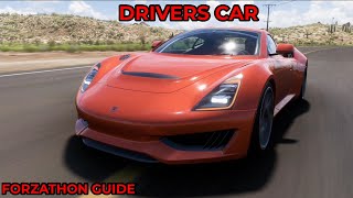 Forza Horizon 5  Forzathon Guide  Drivers Car  Saleen S1  10 Wreckage Skills in 1 Minute [upl. by Almeida327]