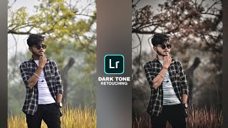 Lightroom New Dark Brown Tone Photo Editing  lightroom complete photo editing tutorial [upl. by Anelahs]