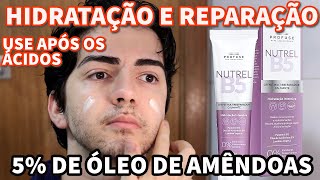 NUTREL B5 CREME REPARADOR COM 5 DE PANTENOL E 5 DE ÓLEO DE AMÊNDOAS HIDRATAÇÃO E REPARAÇÃO [upl. by Benyamin]