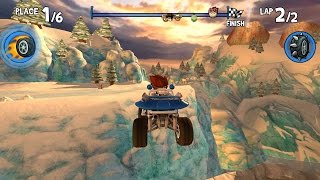 Beach Buggy Racing  Fire and Ice Secret Shortcuts [upl. by Bowden]