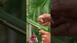 Bandook se nikli Goli slingshots bamboo bamboogun diy bamboocrafts craft [upl. by Starkey447]