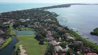 An Aerial Tour of Life in Aquarina in Melbourne Beach Florida Shot with a DJI Mavic Pro January 2020 [upl. by Eenhat]