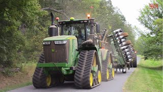 Big Tractors on the Move in Fall Tillage [upl. by Eilyah]