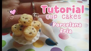 Haz unos Cup cakes mini para accesorios PORCELANA FRIA💕 [upl. by Nocam992]