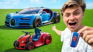 Bugatti VS Worlds Fastest Electric Scooter [upl. by Irtemed]