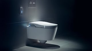 InWash®  El WC que te lava con agua versión WC suspendido  2017  Roca [upl. by Sidoney168]