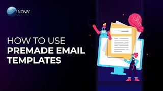 NOVA Pre Made Email Template [upl. by Arlo]