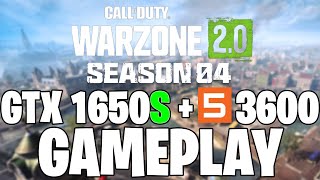 WARZONE 2 VONDEL GAMEPLAY Season 4  GTX 1650S 4GB  Ryzen 5 3600 [upl. by Lichtenfeld]