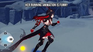 Seele Running Animation Is Funny [upl. by Winslow687]