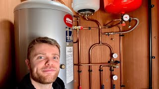 How an Unvented Cylinder and Central Heating Work [upl. by Nytsirk]