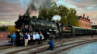 Western Maryland 1309 The K4 Whistle Benefit PRR 1361’s Whistle [upl. by Kimmi]