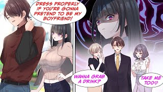 Manga Dub FAKE DATING THE OFFICE BEAUTY She Made Me Change My Look Now Every Girl Wants Me [upl. by Pine]