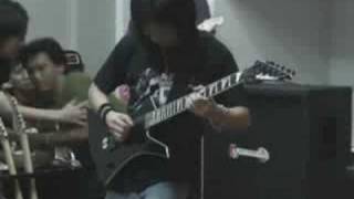 Mayzan amp Prisa plays Elixir Marty Friedman cover Dec 2006 [upl. by Aicenav]