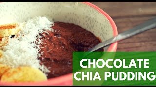 Chocolate Chia Seed Pudding Recipe  How To Make Chia Seed Pudding With Almond Milk [upl. by Megen]