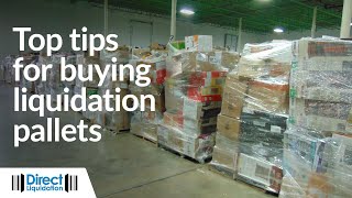 Top Tips for Buying Liquidation Pallets of Returned Merchandise [upl. by Amaryl]