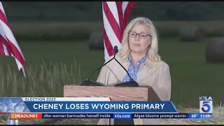 Liz Cheney defeated in Wyoming primary [upl. by Aymer198]