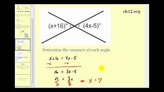 Complementary Supplementary and Vertical Angles [upl. by Ggerg]