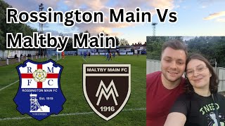 SOUTH YORKSHIRE DERBY DAY AND SAVE OF THE SEASON Rossington Main Vs Maltby Main Game 17 Of 2324 [upl. by Shandee39]