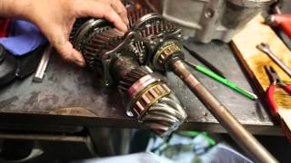 How to Rebuild a Porsche 911 Transmission Part 1  Porsche 930 Project  EP09 [upl. by Radloff]