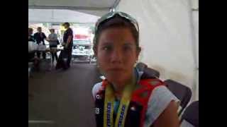 Stevie Kremer talks about her winning run in the Pikes Peak Marathon [upl. by Aynotahs]