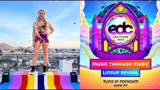 EDC Las Vegas 2024 Lineup Reveal Livestream 🥳 [upl. by Larianna389]