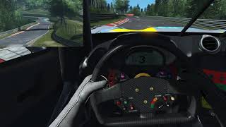 rFactor 2 VR GTX 1080ti Viper GTSR Nurburgring practice [upl. by Enomad]