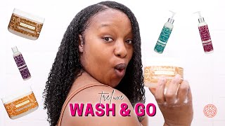 My FIRST Wash and Go in a WHOLE YEAR 🤯 Curly Hair Routine From Start to Finish [upl. by Coshow]