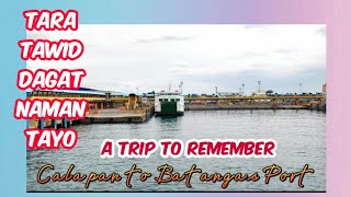 Calapan Port to Batangas Port  Roro trip [upl. by Eetnwahs]