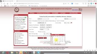 check train berth Availability in indian railway [upl. by Youlton]