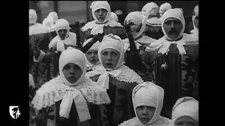 Le carnaval de Binche 1930  Enquête du Musée de la Vie wallonne [upl. by Larkins121]