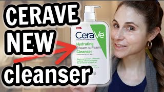 CeraVe NEW hydrating CREAM TO FOAM CLEANSER vs CeraVe Foaming amp CeraVe Hydrating Cleanser Dr Dray [upl. by Tilly]