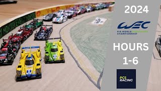 WEC 24h Daytona  Hours 16  2024 PaperCup WEC Stop Motion Season [upl. by Novit]