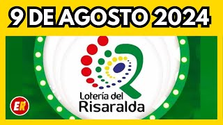 Resultado de la LOTERIA DE RISARALDA del viernes 9 de agosto de 2024 💫✅💰 [upl. by Herstein]