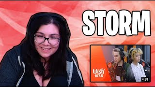 SO UNEXPECTED  Singer Reacts to Ez Mil  Raynn Collab  Storm FOR THE FIRST TIME [upl. by Maxy]