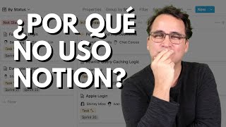 Por qué no uso Notion y qué uso en su reemplazo [upl. by Eimyaj]