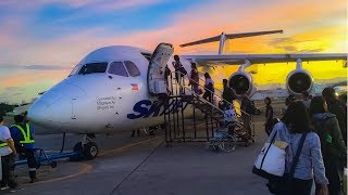 Skyjet Airlines BAE 146200 Manila ✈ Basco  FLIGHT REVIEW [upl. by Grissel573]