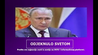 NAJNOVIJA VEST OGLASIO SE VLADIMIR PUTIN  INFO 1 [upl. by Lacagnia]