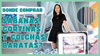 🛌 SÁBANAS COLCHAS Y CORTINAS BARATAS VISITA CASA ISLA 🏠🏝️ [upl. by Roybn926]