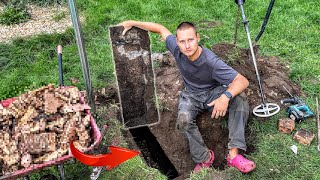 Schatzsuche im Garten des quotSSReichsführersquot Mysteriösen Hohlraum mit Metalldetektor gefunden [upl. by Claudia109]