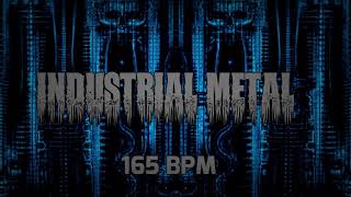 Industrial Metal Drum track 165 BPM [upl. by Natam]