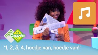 HOEDJE VAN PAPIER  Kinderliedjes zingen met Fenna  NPO Zappelin [upl. by Gibson]