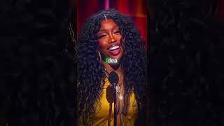 SZA Wins SONG of the YEAR 😍🔥 Edit [upl. by Areit415]