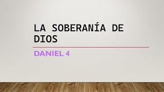 LA SOBERANIA DE DIOS [upl. by Wieche]