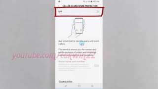 How to Turn on or Turm off Caller ID and Spam Protection on Samsung Galaxy S8 or S8 [upl. by Victoir452]