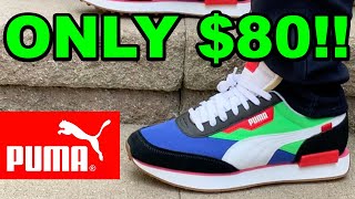 Budget Sneakers for ONLY 80  Puma Future Rider Play On  Unboxing [upl. by Hugibert]