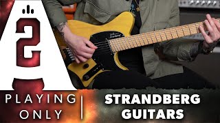 Strandberg Guitars  Playing Demo ft ConnorKaminski [upl. by Yrtnahc]